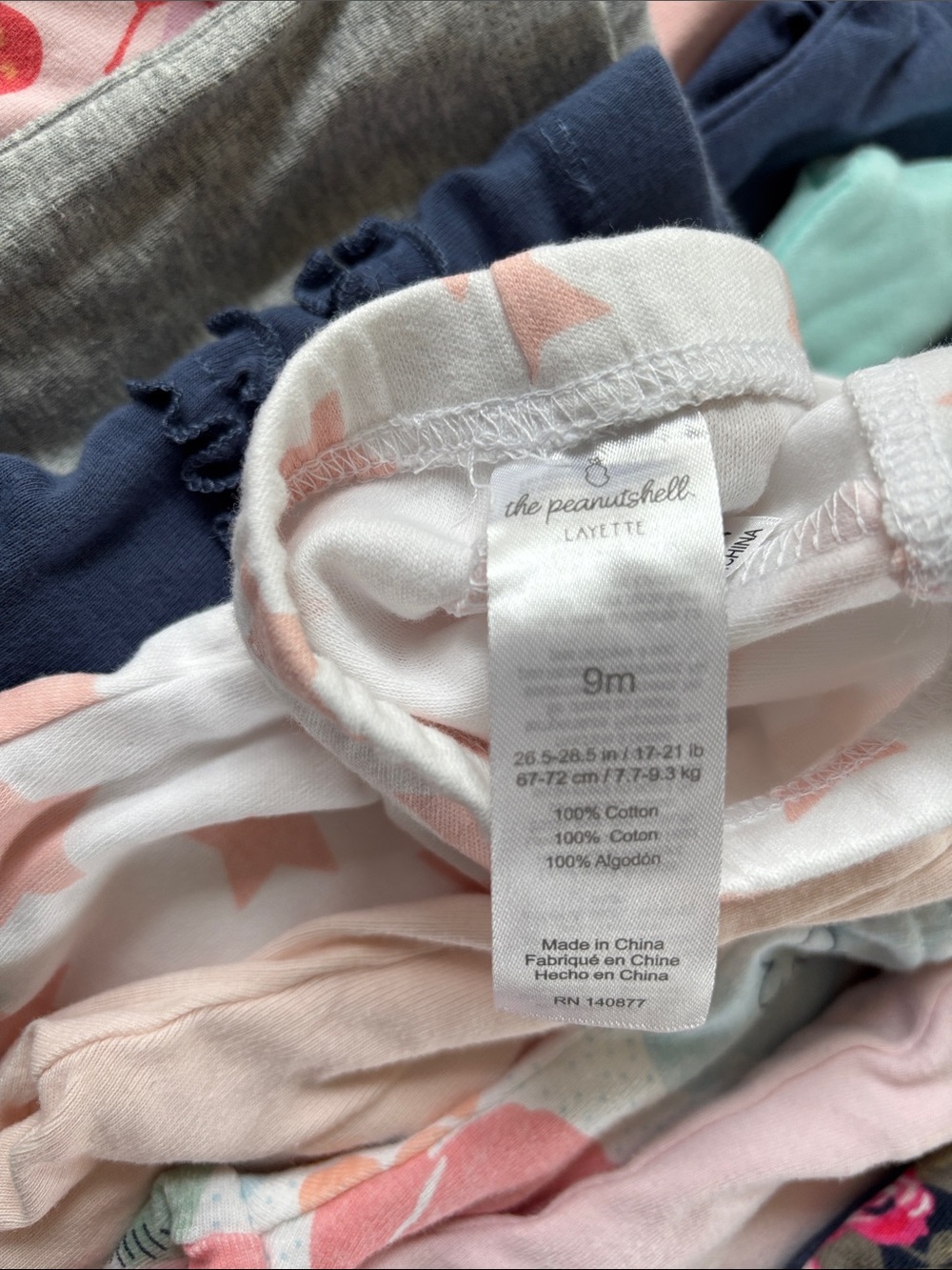Bundle of 34 6-9 Month Pants and Zip-Up Sweatshirts - Picture 8 of 11